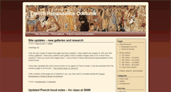 Desktop Screenshot of frenchrenaissancecostume.com